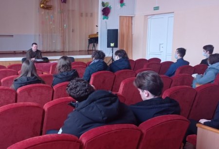 20 января состоялась профориентационная встреча учащихся с представителем исправительного учреждения "Тюрьма	1" Департамента исполнения наказаний МВД по Гроднерской области