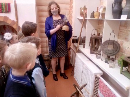 Учащиеся начальных классов Князевской СШ посетили историко-краеведческий музей гимназии