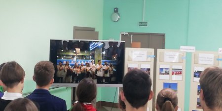 9 сентября в гимназии состоялось открытие районной передвижной фото выставки «Маршрутами «Поезда Памяти»