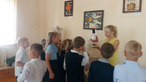 Учащиеся 2 "Б" класса гимназии  посетили центр творчества детей и молодежи г.п.Зельва