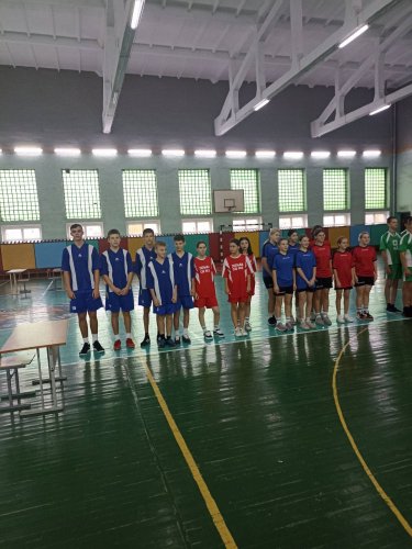 Районные соревнования по баскетболу 3х3 для команд юношей и девушек 2009г.р. и моложе прошли сегодня в СШ №3.