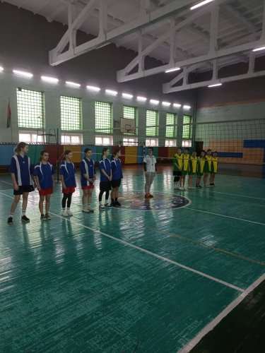 Районые соревнования по волейболу среди юношей и девушек 2009-2010г.р. прошли сегодня